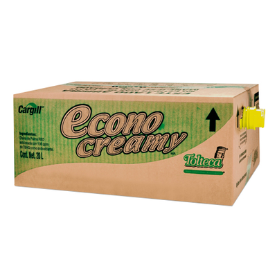 MANTECA VEGETAL SEMILIQUIDA ECONOCREAMY CARGILL PIEZA 20 LT